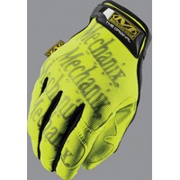 Mechanixwear SMG-91-009 Mechanix Wear Medium Hi-Viz Yellow The Safety Original Full Finger Synthetic Leather And Spandex Mechani